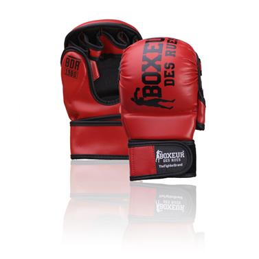 BOXEUR BXT-5211, Rukavice pro MMA, červené, vel.L
