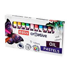 EASY COLOPRO Sada olejových pastelů, 12 barev