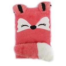 EASY Kids PLUSHY FOX Plyšový zápisník, A5, 80 listů