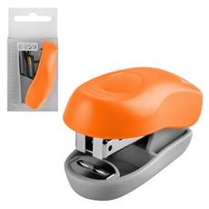 EASY Mini plastová sešívačka, 8 listů, oranžová