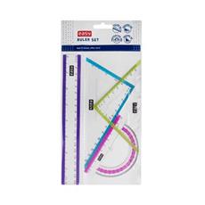 EASY Školní a rýsovací sada pravítek, 20 cm