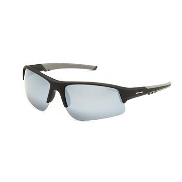 SOLANO SP20085A, Sportovní brýle, se šedým sklem, šedo-černý rám