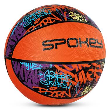 Spokey ACTIVE 5 Basketbalový míč, vel. 5, graffiti