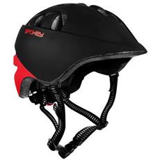 Spokey CHERUB Dětská helma na kolo, inline, skate, 48-52 cm, černo-červená