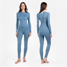 Spokey COLDY SET Dámské termoprádlo, modré, vel. S/M - L/XL