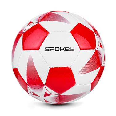 Spokey E2018 I Fotbalový míč bílo-červený, 100% TPU, vel. 5