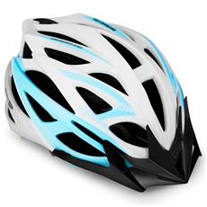 Spokey FEMME Helma na kolo, inline, 55-58 cm, bílo-modrá