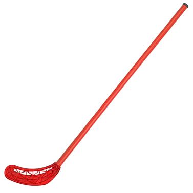 Spokey FIELD-Hokejka florbal 95 R - červená rukojeť (celá tyč)
