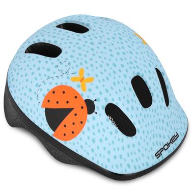 Spokey FUN LADYBUG Dětská helma na kolo, inline, skate, 48-52 cm