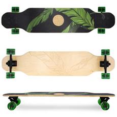 Spokey LONGBAY PRO Longboard 41", zeleno-černý