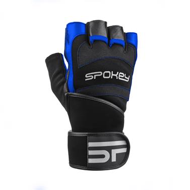 Spokey MITON Fitness rukavice černo-modrá