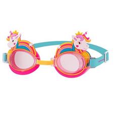 Spokey PLAYA Dětské plavecké brýle s nastavitelným nosníkem, jednorožec