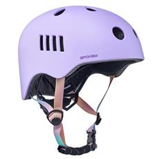 Spokey PUMPTRACK Helma na kolo, inline, skate, freeride, 48-57 cm, fialová
