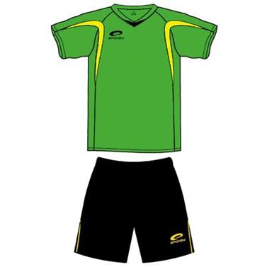 Spokey SHANK Fotbalový dres L černo-zelený