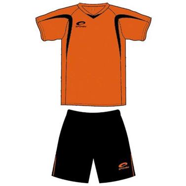 Spokey SHANK Fotbalový dres XL černo-oranžový
