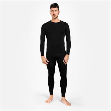 Spokey WINDSTAR SET Pánské termoprádlo, černé, vel. M/L - XL/XXL